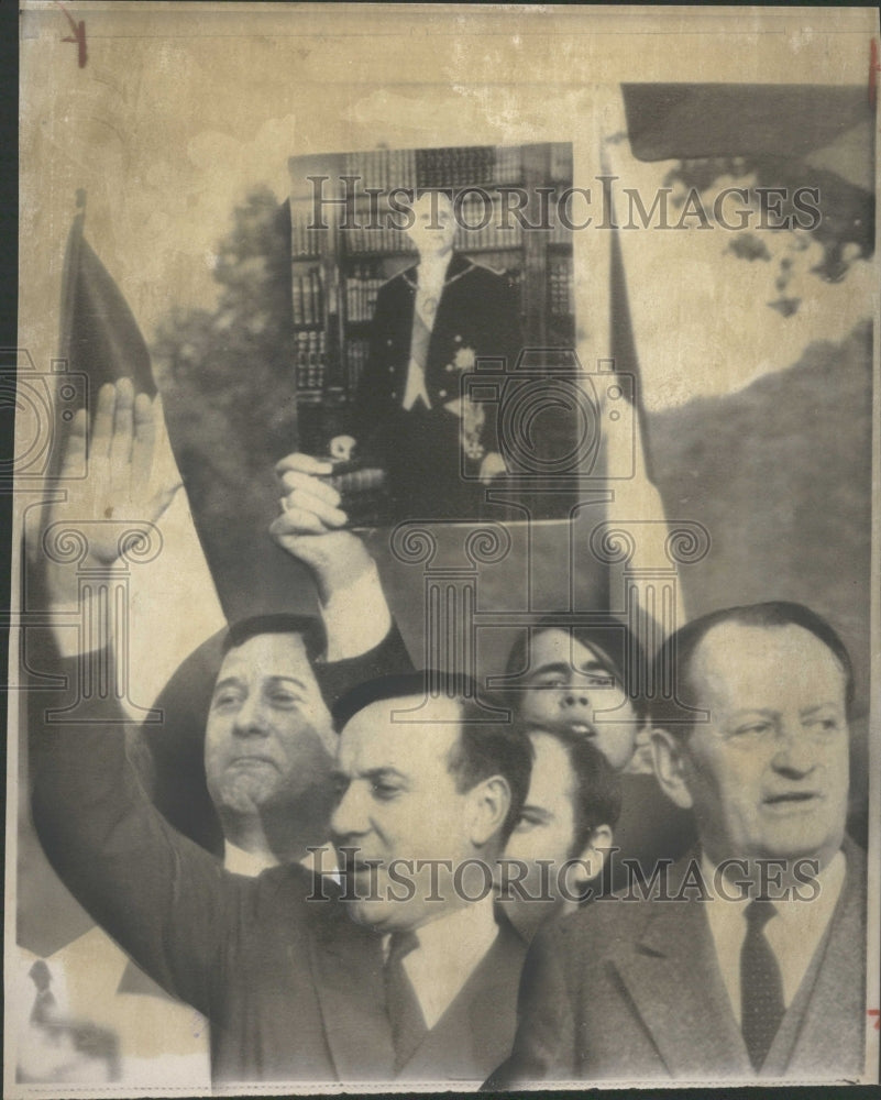 1968 Andre Malraux Minister Michel Debre - Historic Images