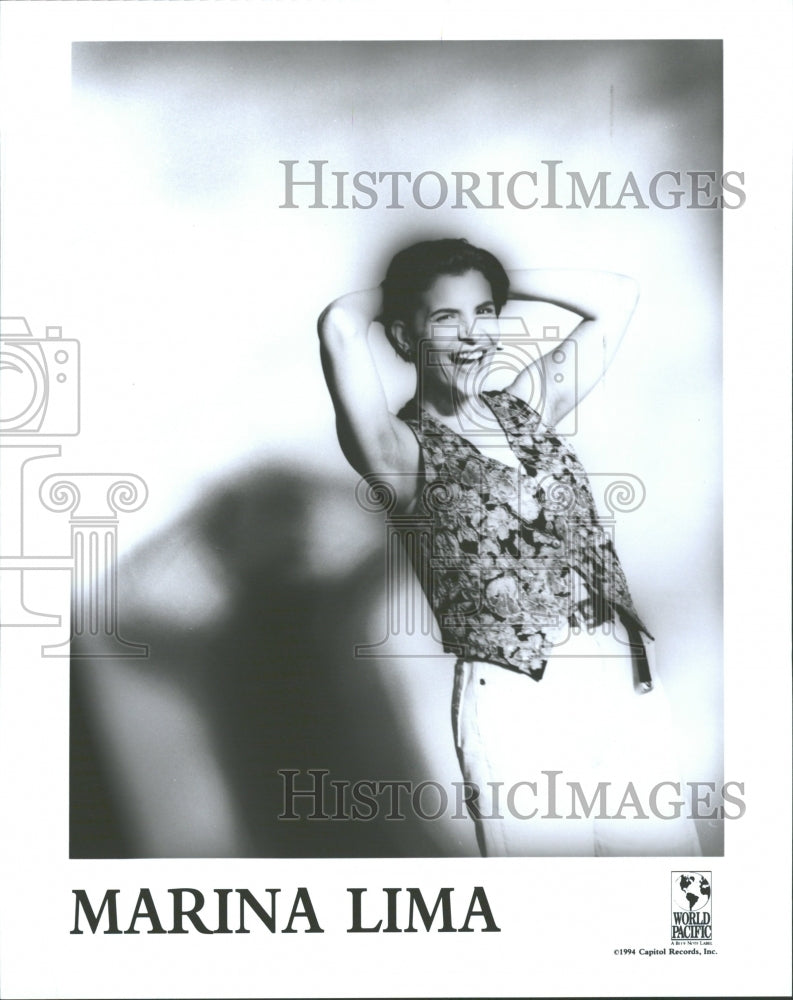 1994 Marina Lima Brazil Rock Music Female - Historic Images