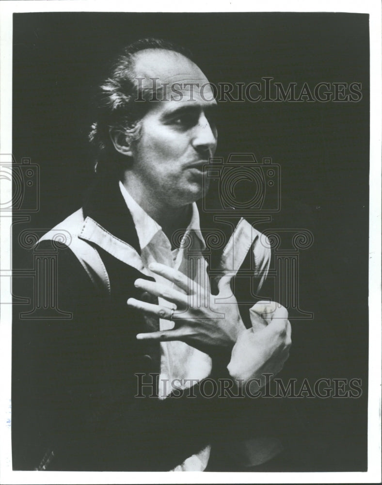 1981 Press Photo Gaetano Delogu First Concert Season - RRV32659 - Historic Images