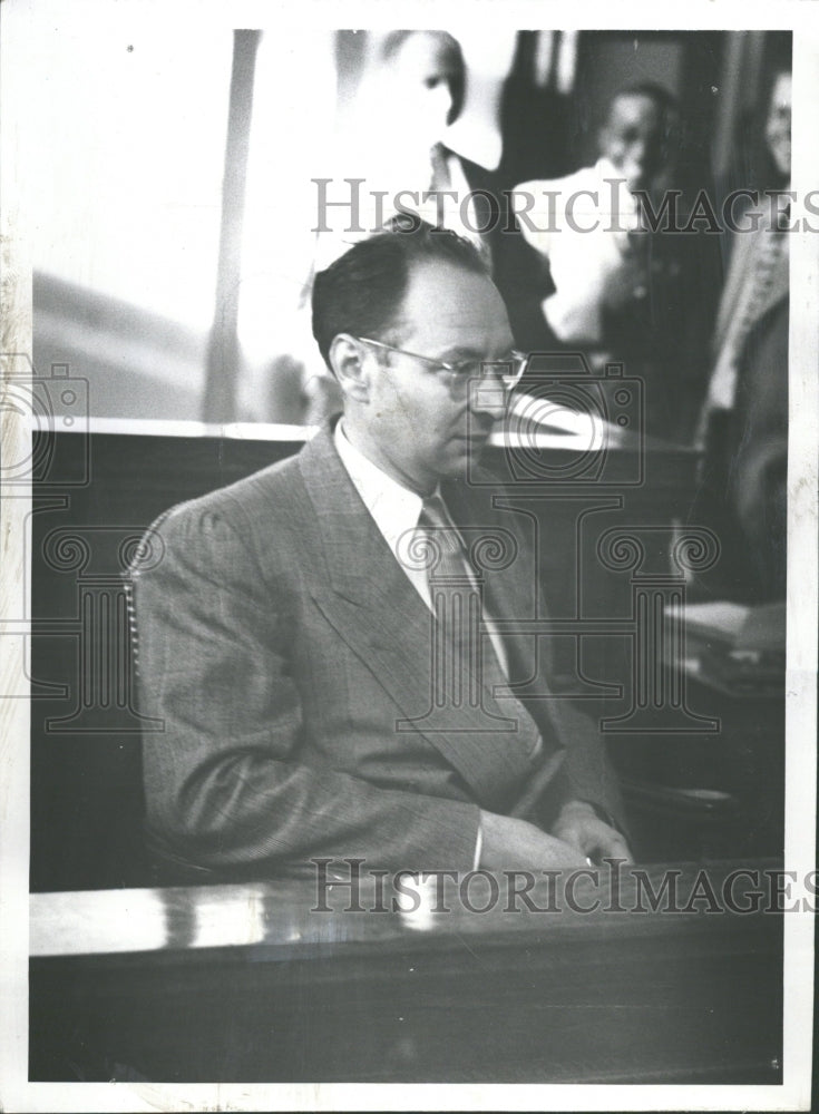 1949, Ralph Radetsky called as a witness - RRV32847 - Historic Images