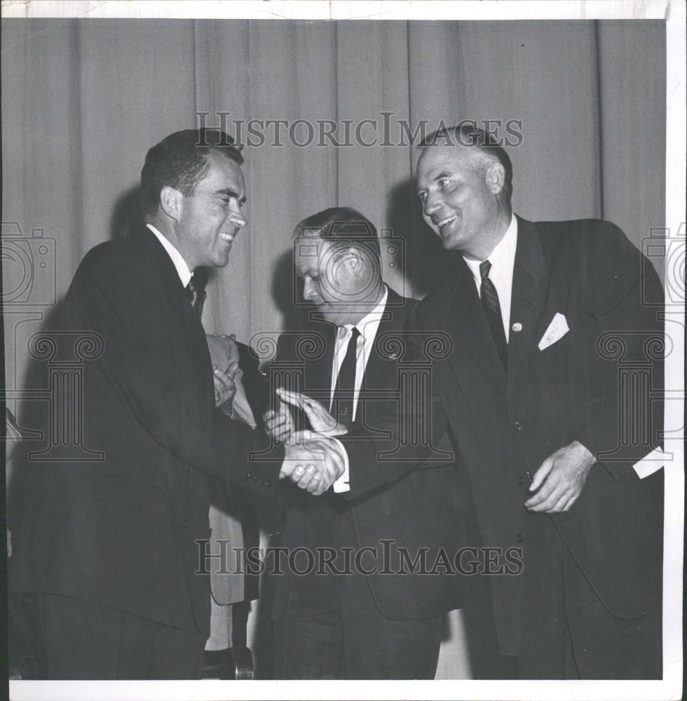 1956 Vice President Nixon Colorado Thornton - Historic Images