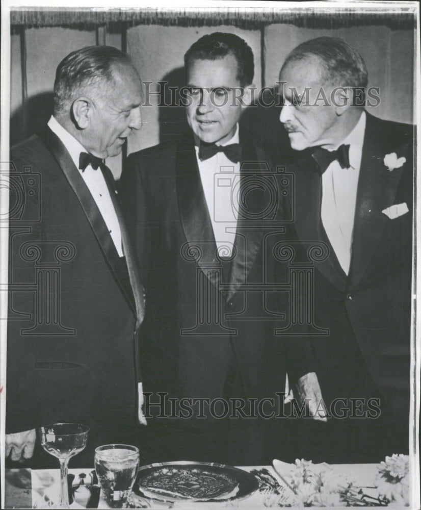 1957 Vice President Nixon Knight Casey - Historic Images