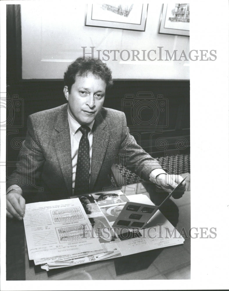 1986 Forensic Dentist Dr Allen Warmick - Historic Images