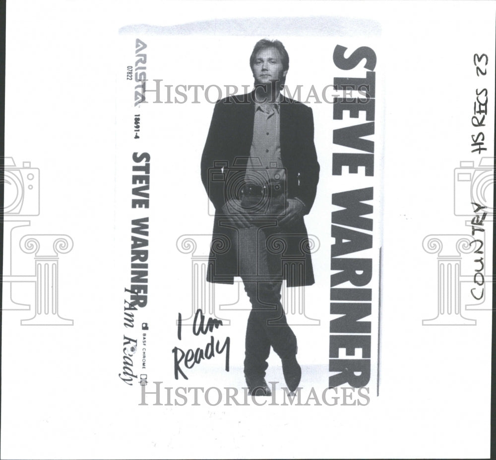 1992 Entertainer Steve Wariner I Am Ready - Historic Images