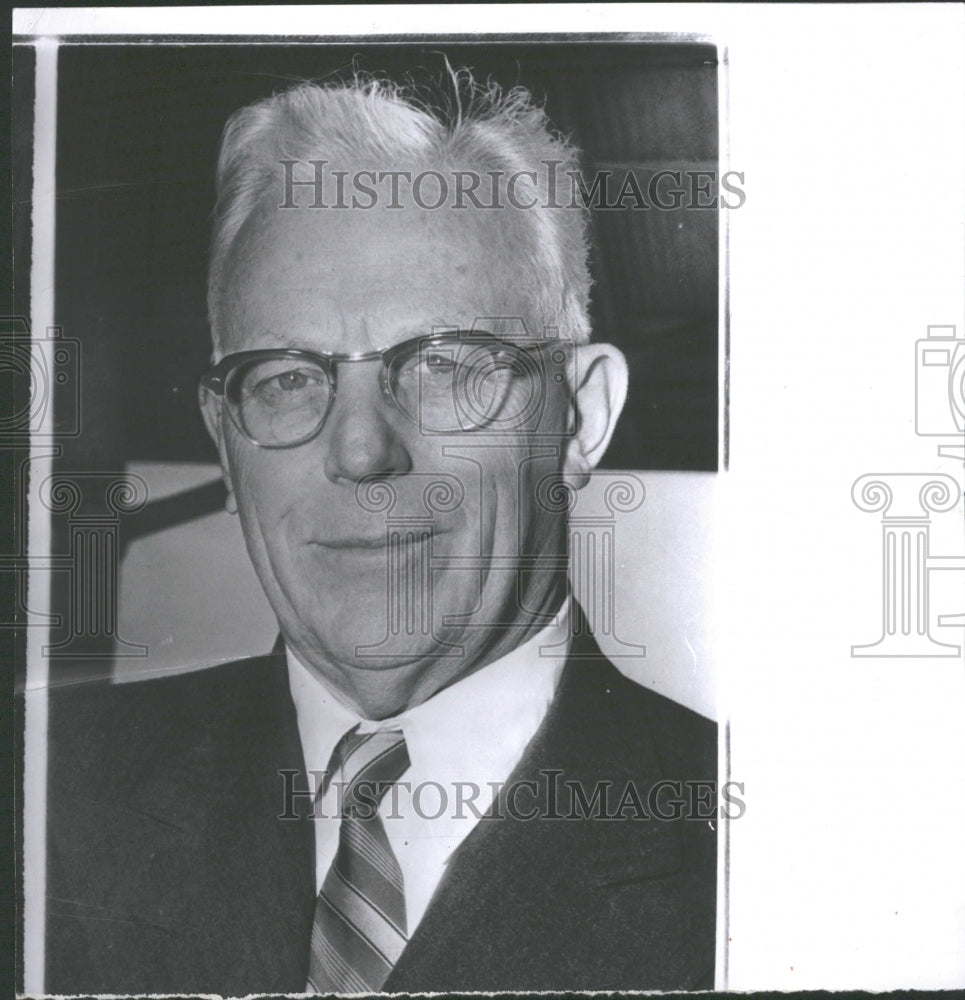 1955 Chief Justice Earl Warren Closeup - Historic Images