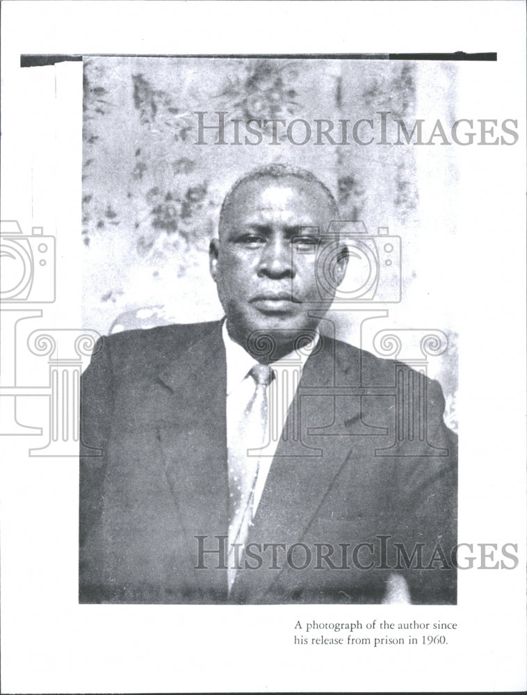 1960 Albert Luthuli African Leader Author - Historic Images