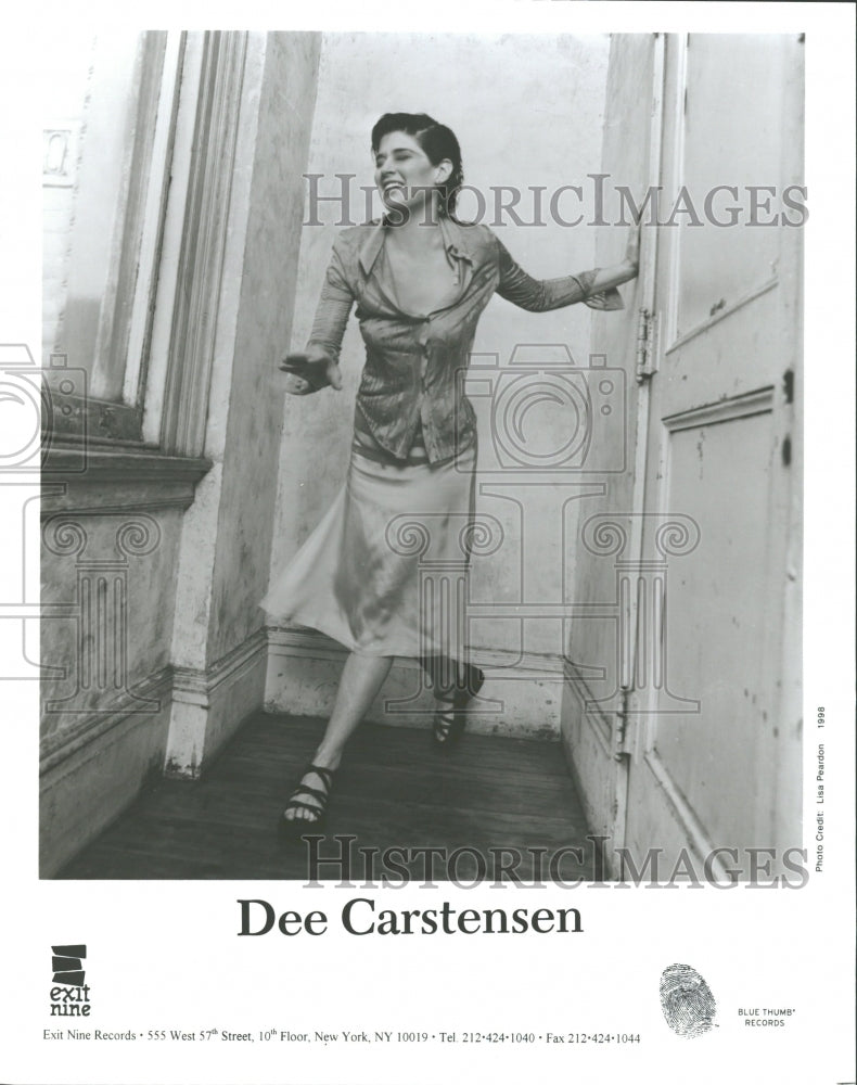 1995 Singer Dee Cartensen - Historic Images