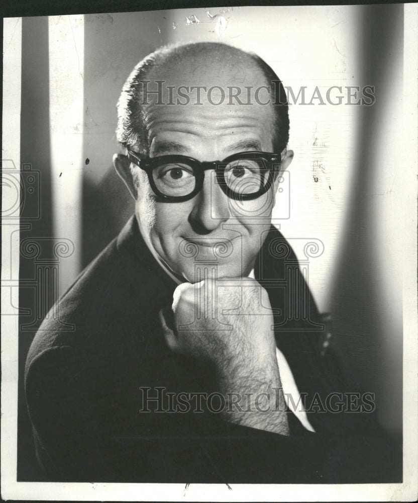 1963 Press Photo Entertainer Phil Silvers Portrait - RRV34657 - Historic Images