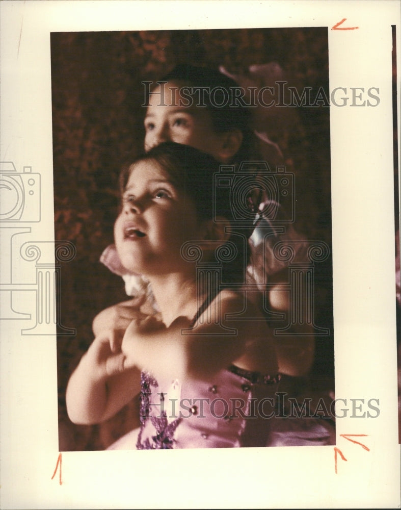 1993 Sara Tull &amp;Annie in the Dancing Ballet - Historic Images