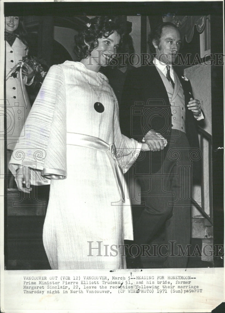 1971 Press Photo Prime Minister Pierre Elliott Trudeau - RRV34935 - Historic Images