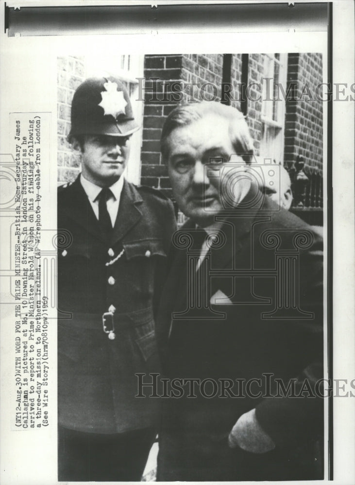 1969 British James Callaghan London Harold - Historic Images