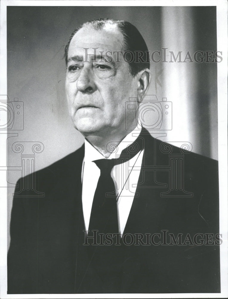 1964 Press Photo Arthur Treacher English actor Veary - RRV35283 - Historic Images