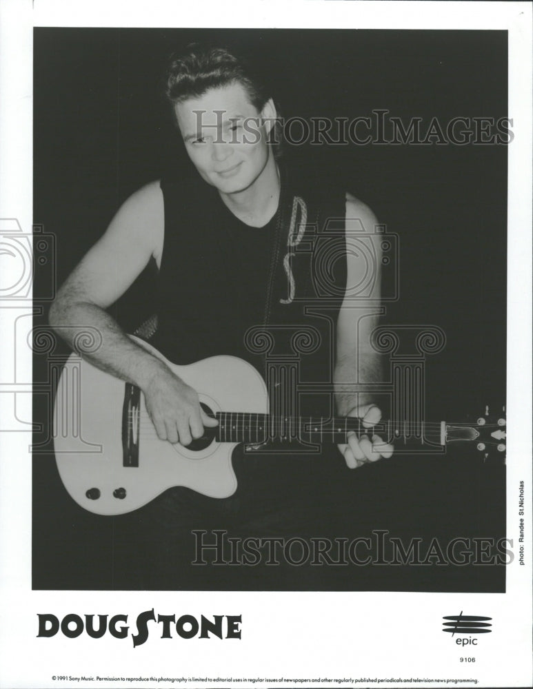 1992 Country Music Artist Doug Stone - Historic Images