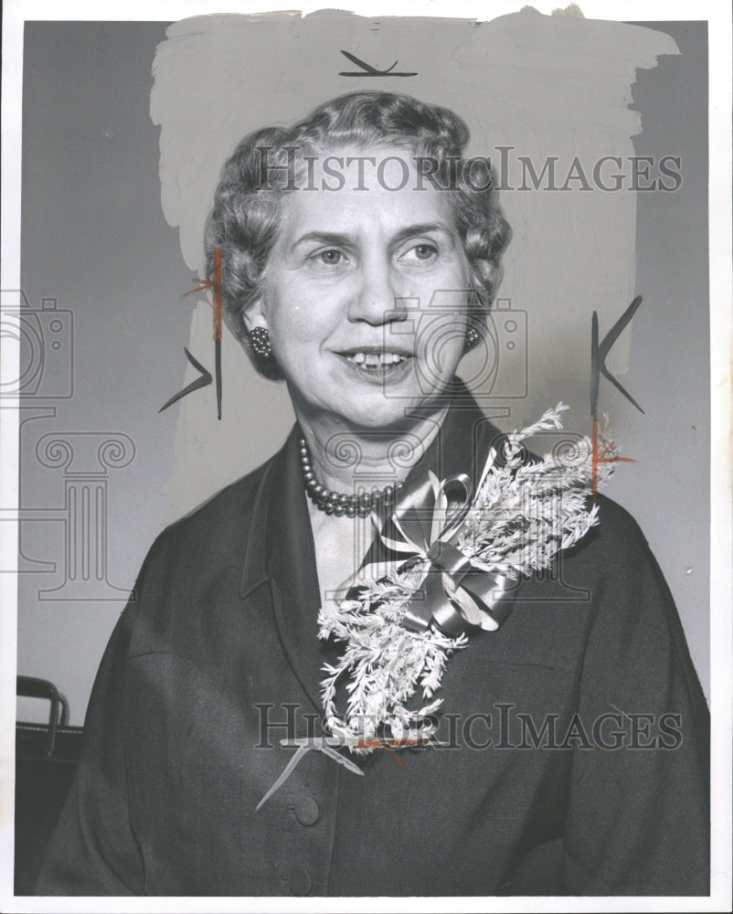 1958 Press Photo Mrs. Kermit Haugan - RRV35519 - Historic Images