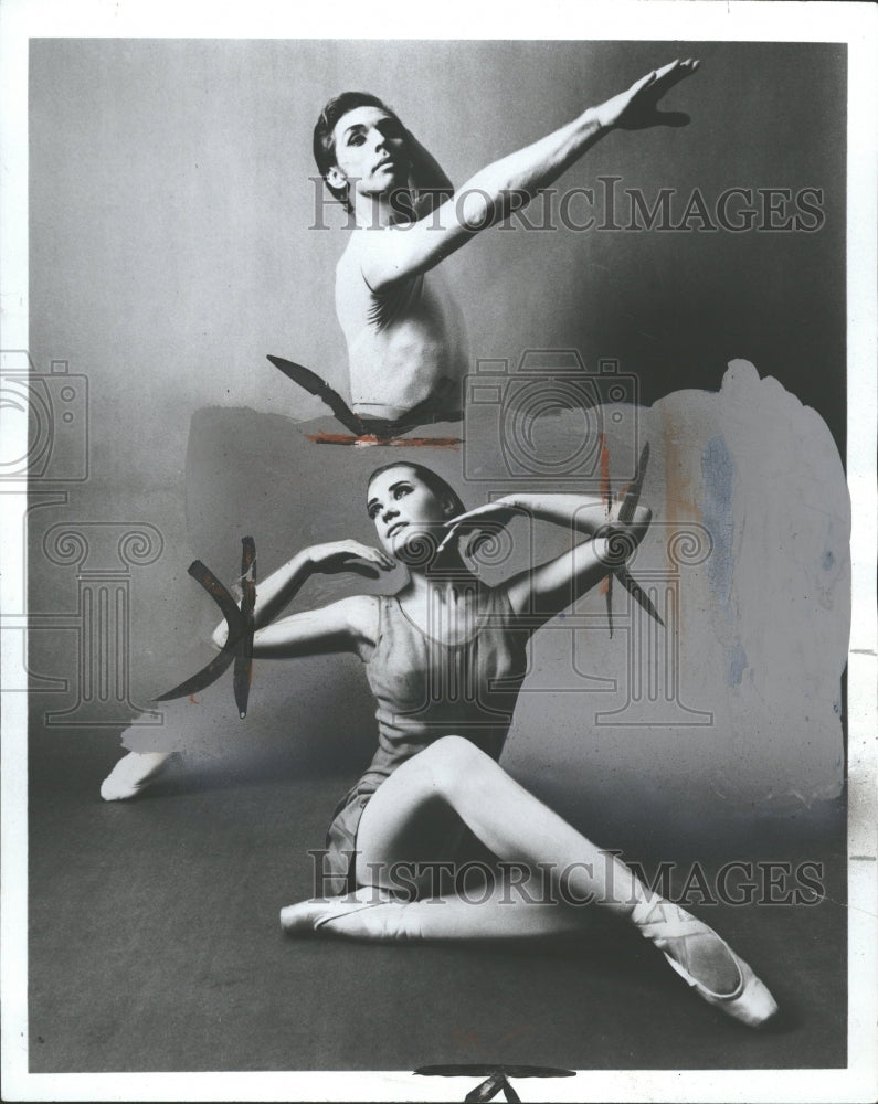 1973 Press Photo Vanessa Harwood Ballet Dance Swan Lake - RRV35577 - Historic Images