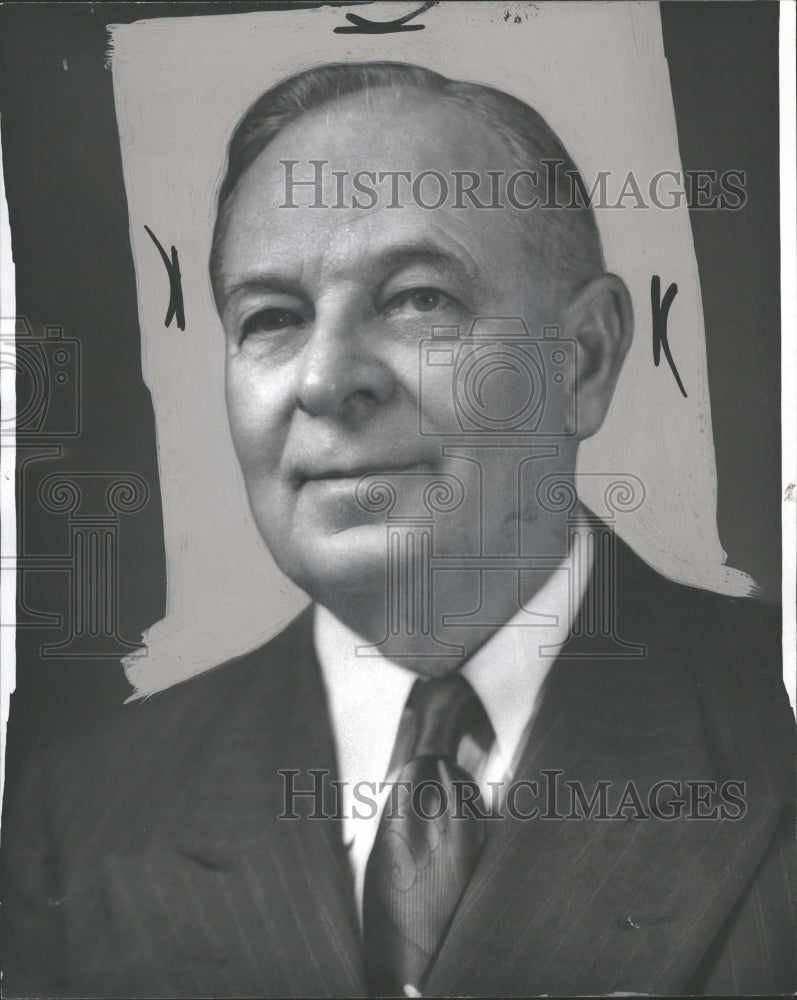 1955 Milton H Haselwerdt Detroit Bank VP - Historic Images