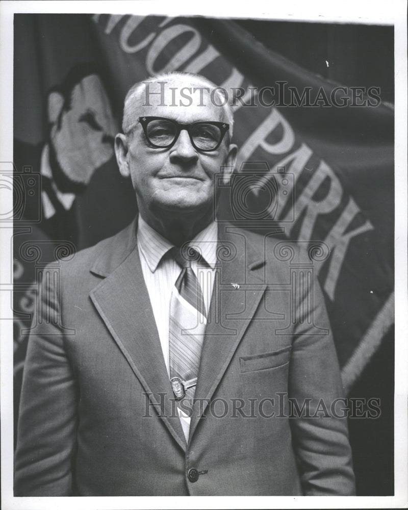 1971 Russell White Lincoln Park Councilman - Historic Images