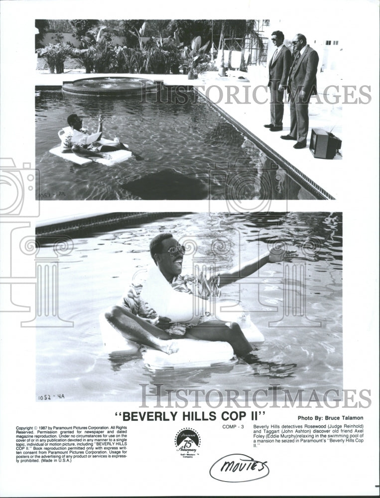 1987 Beverly Hills Cop II Eddie Murphy film-Historic Images