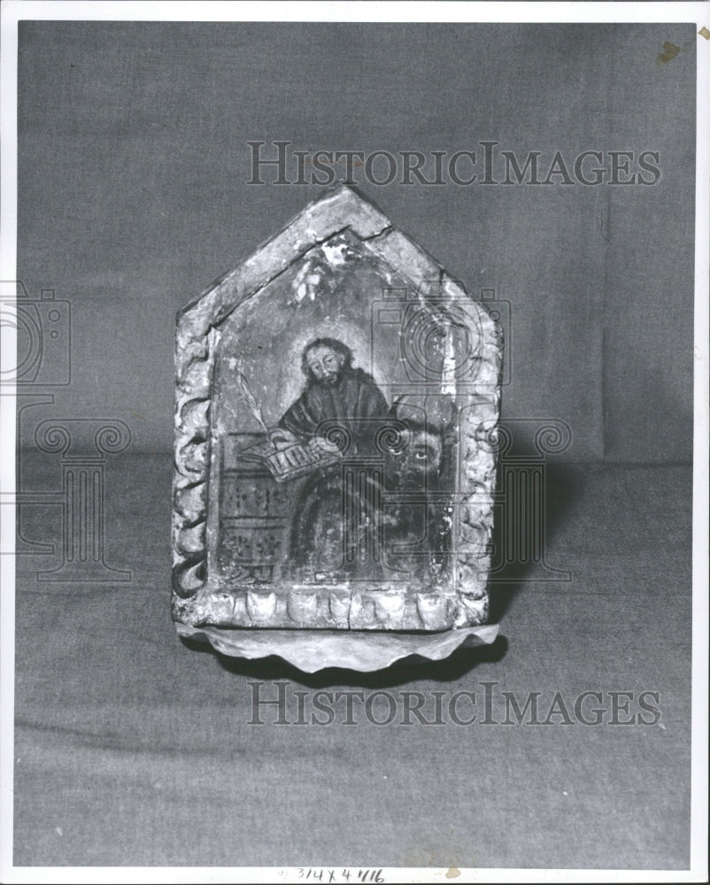 1960 St. Luke Alms Tray Exhibited - Historic Images