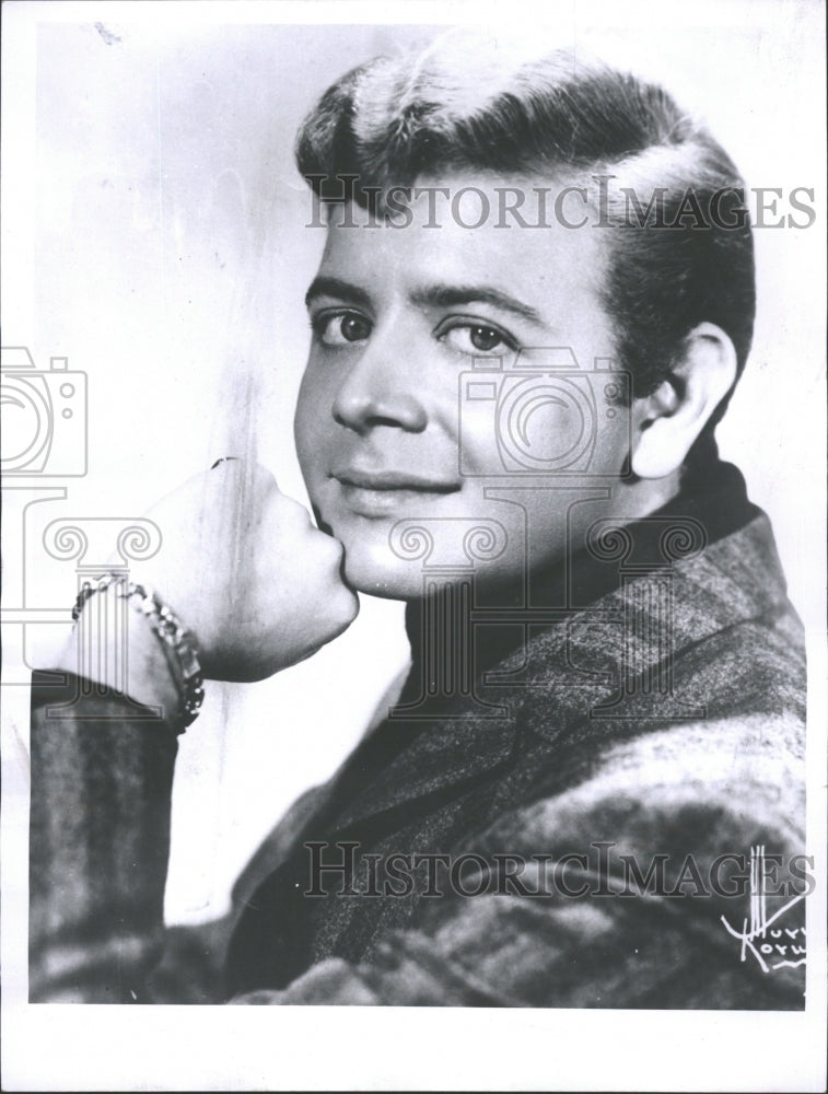 1960 Press Photo Singer Dick Reman - RRV36101 - Historic Images