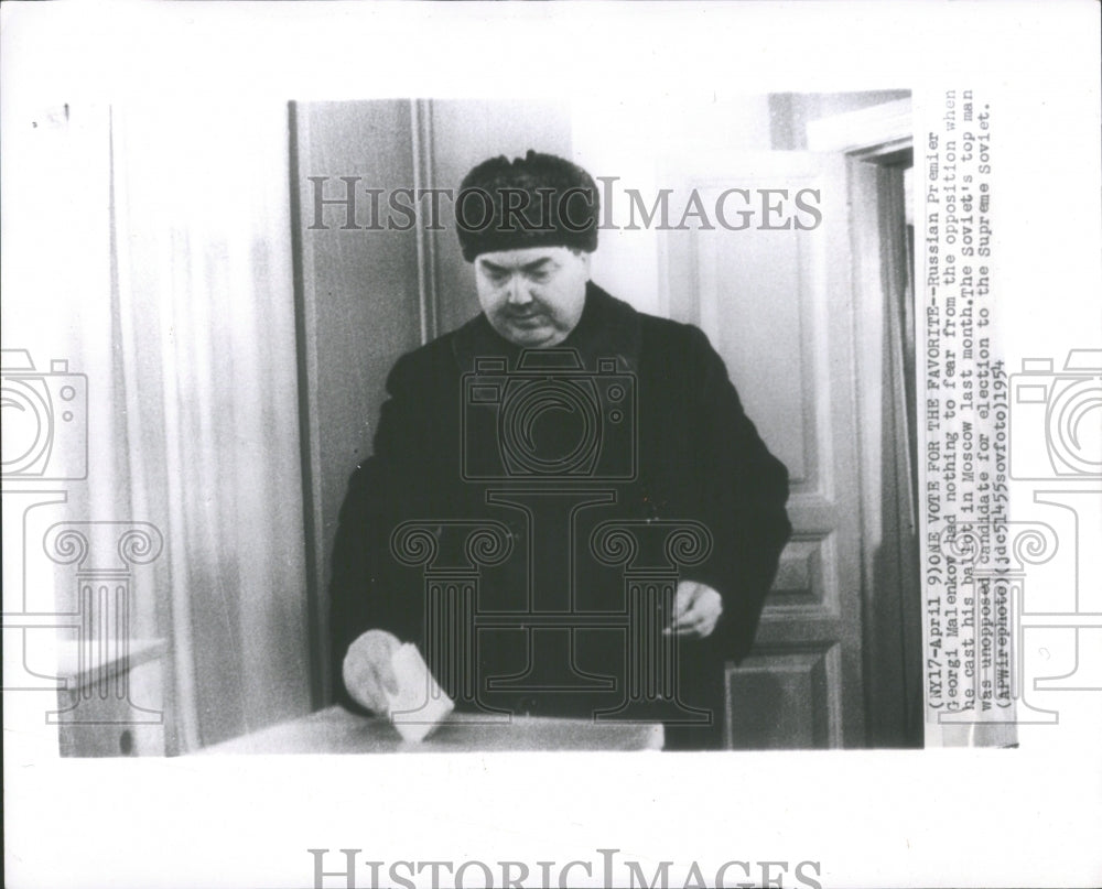 1954 Russian Premier George Malenkov-Historic Images