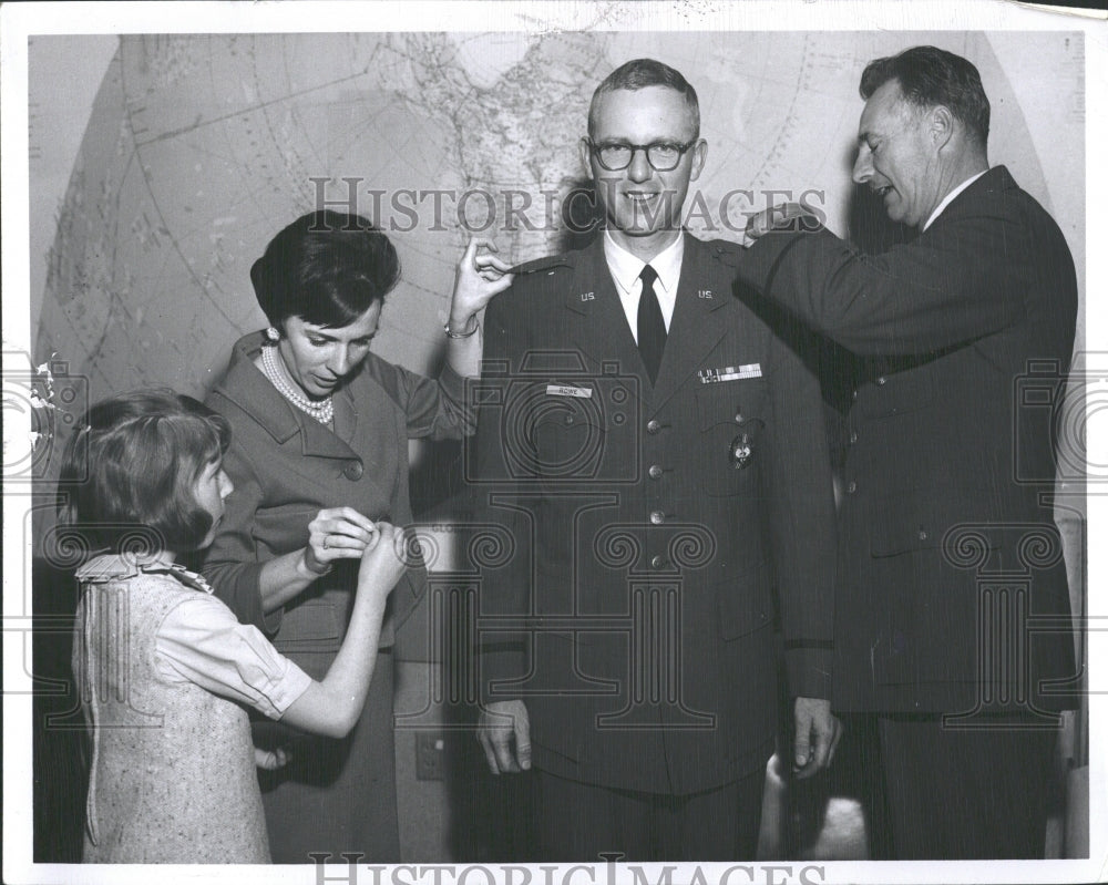 1967 Press Photo Robert H. Rowe/Air Force/NORAD/Colo. - RRV36601 - Historic Images