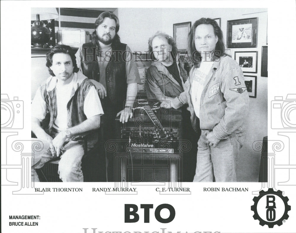 1984, Canadian Rock Group BTO - RRV36799 - Historic Images