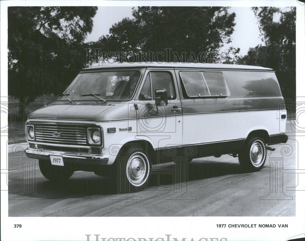 1977 Press Photo Chevrolet Nomad Model Van - RRV36811 - Historic Images