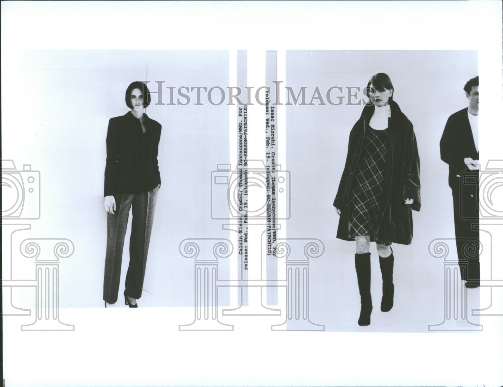 1995, Calvin Klein Isaac Mizrahi Fasions - RRV36843 - Historic Images