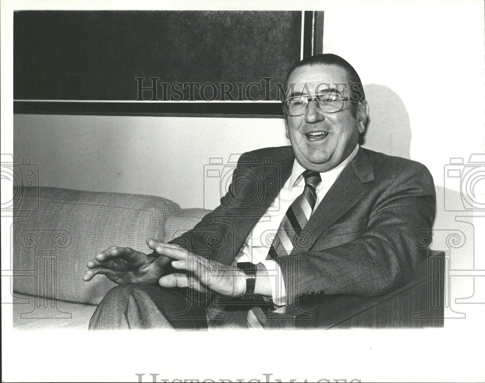 1981 Ervin E Wardlow Business Executive - Historic Images