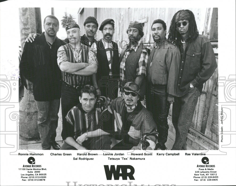 1994 California Funk Music Band WAR - Historic Images