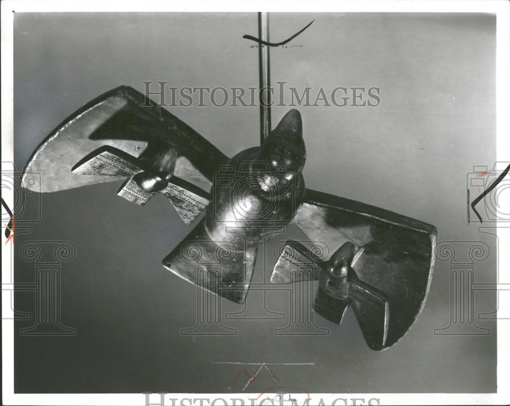 1966 Senufo Tribe Africa Art institute Det-Historic Images