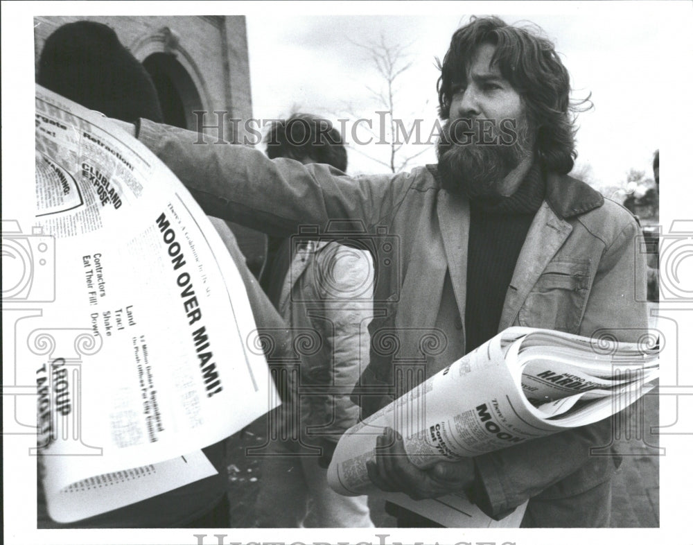 1990 Press Photo Mayor Young recall campaign - Historic Images