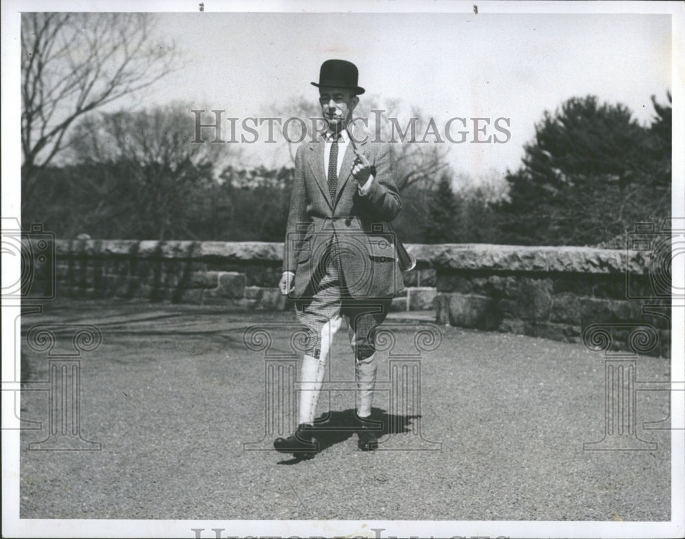 1955 Ringmaster Clarence Craven - Historic Images