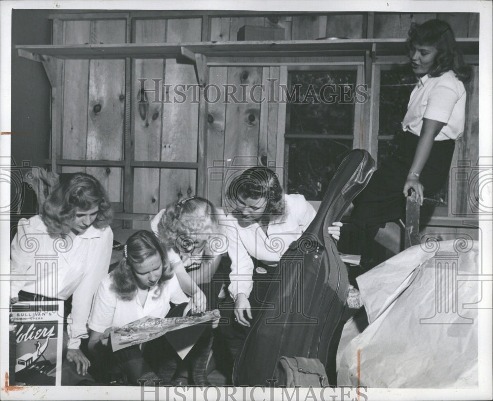 1947 Press Photo Interlochen Michigan - Historic Images