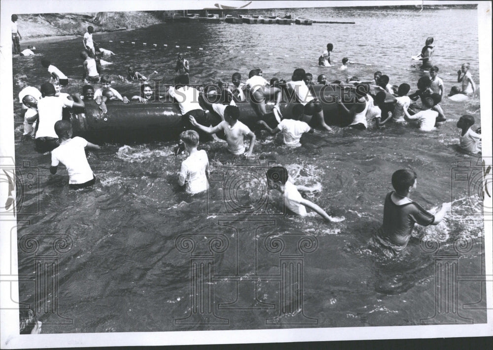 1967 Press Photo Chelsea Safety Patrol Camp North Lake - Historic Images