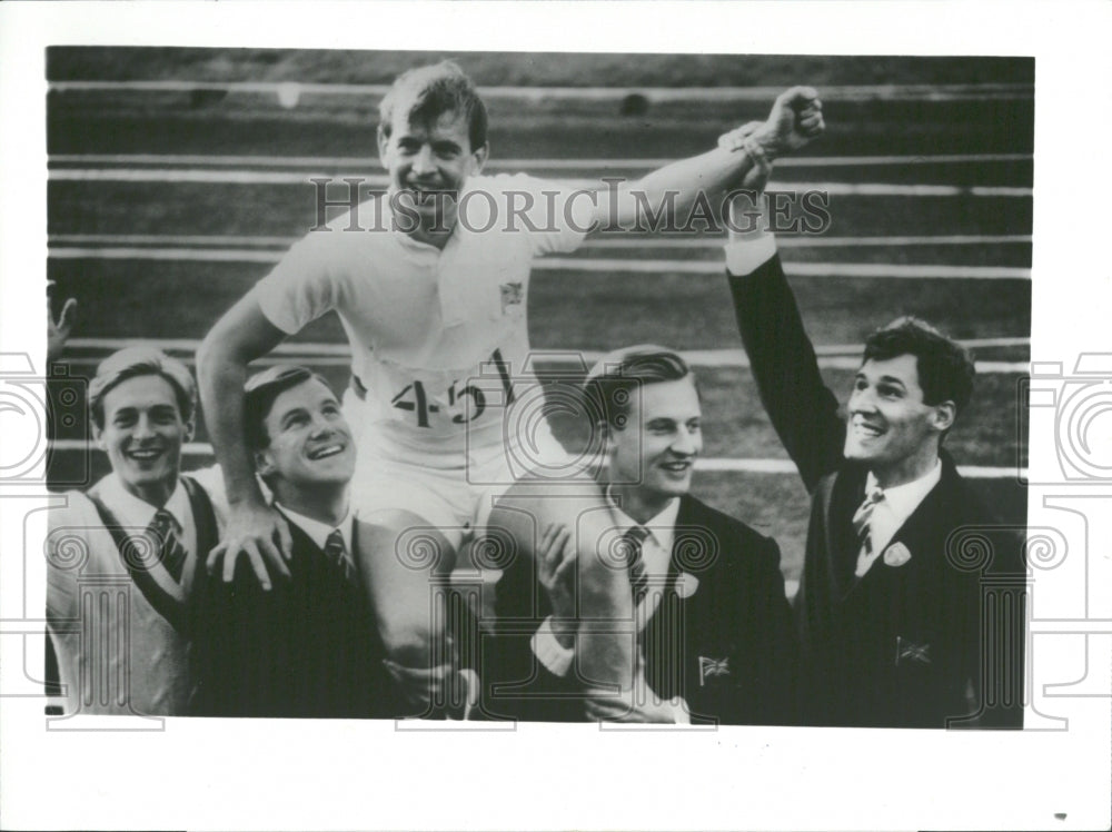 1984, Ian Charlseson Nigel Haver Actor - RRV37627 - Historic Images