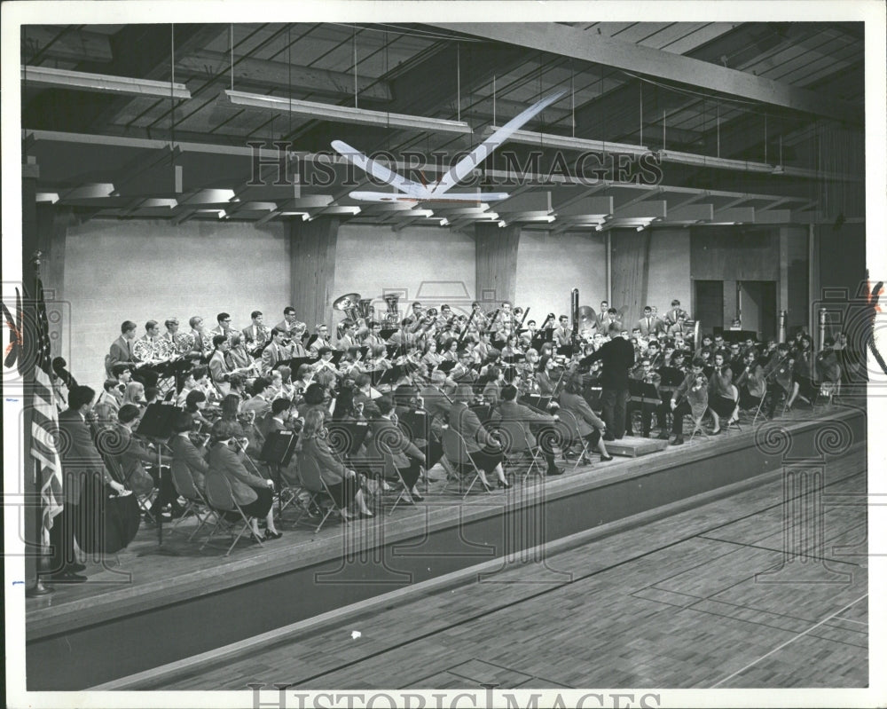 1966 Press Photo Camps Michigan Art Academy Orchestra - RRV37647 - Historic Images