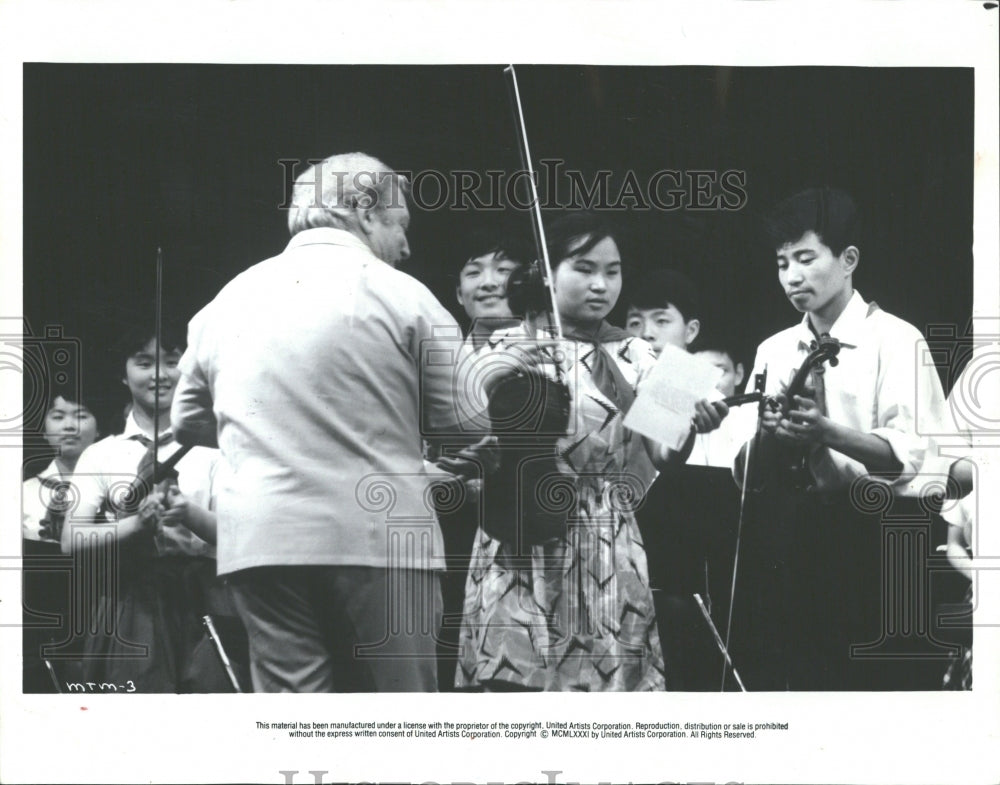 1981 Press Photo Documentary &quot;From Mao To Mozart&quot; - RRV37819 - Historic Images