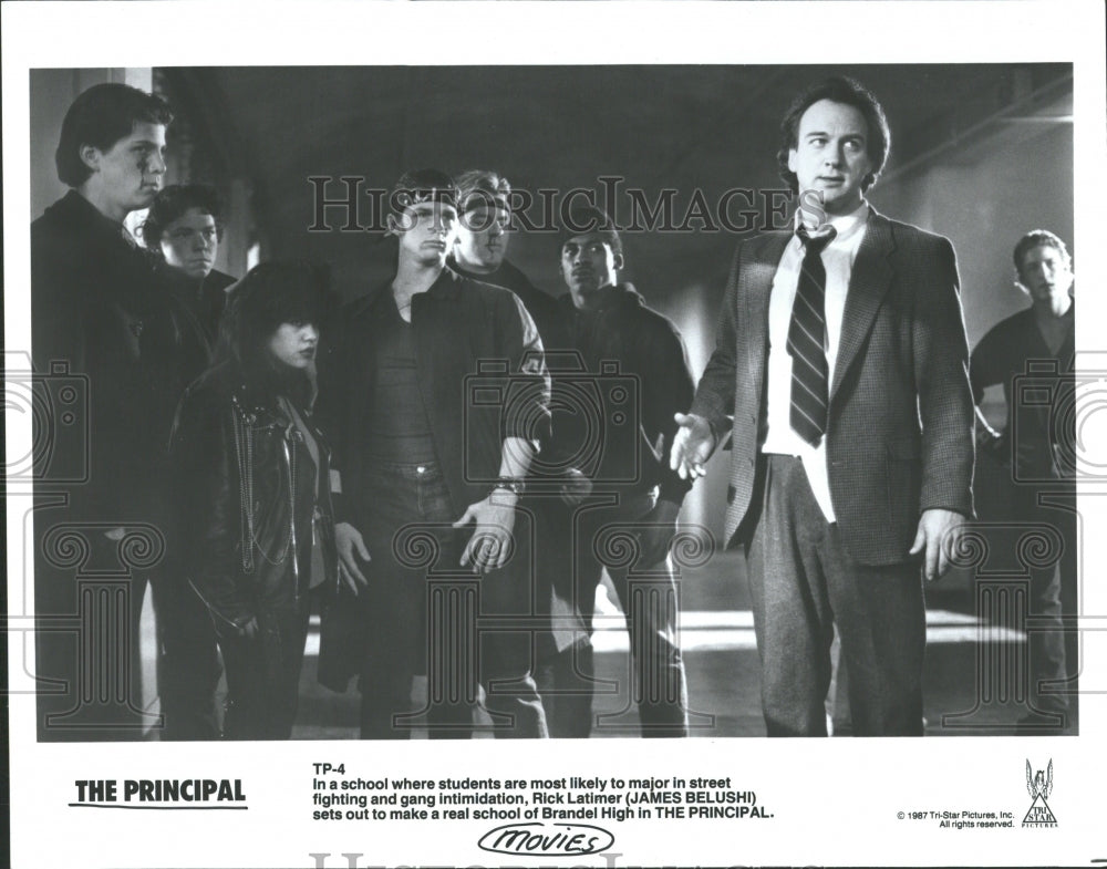 1987 The Principal Actor James Belushi-Historic Images