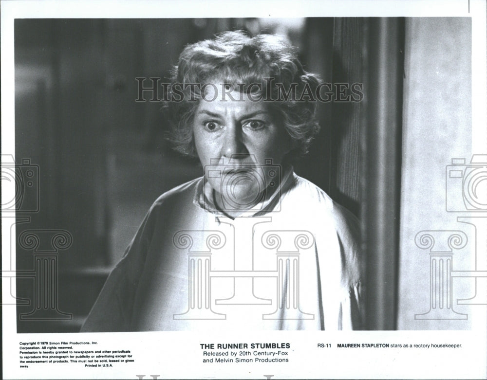 1979 Press Photo Actress Maureen Stapleton - RRV38471 - Historic Images