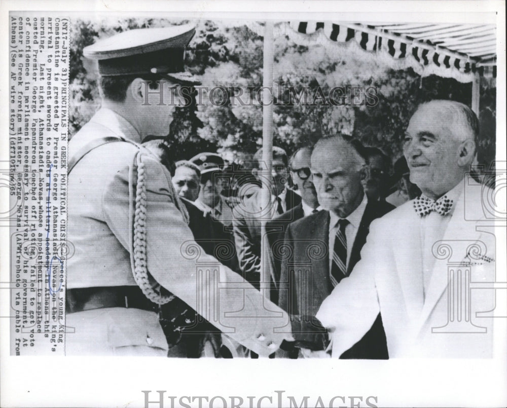 1965 Press Photo Greece&#39;s Young King Constantine - RRV38797 - Historic Images