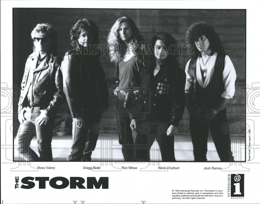 1993 Rock Band, The Storm - Historic Images