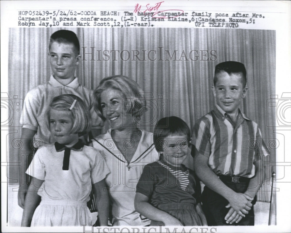 1962 Carpenter Family Members-Historic Images