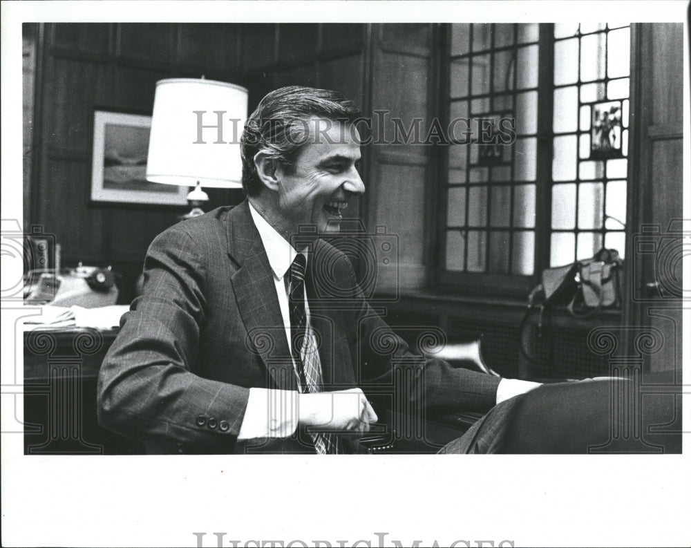 1982 Press Photo Michigan Senator Phil Ruppe - RRV39015 - Historic Images