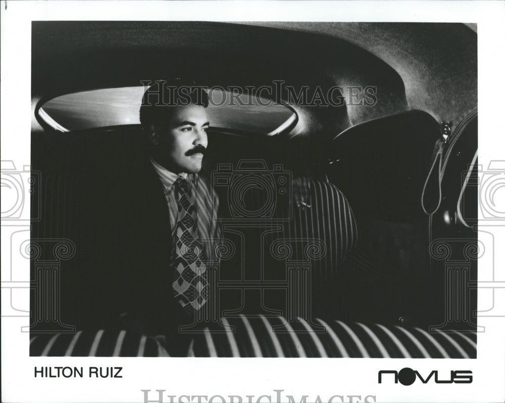 1988 Press Photo Hilton Ruiz Musician Novus Records - Historic Images