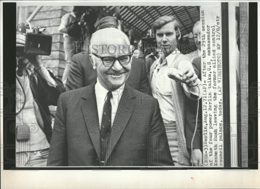 1971 U.S. Ambassador Kenneth Rush - Historic Images