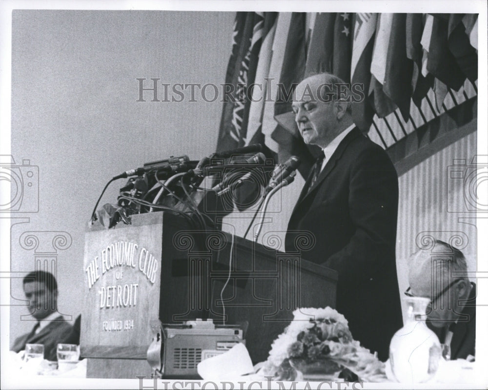 1964 Dean Rusk Secretary Of State Speaking - Historic Images