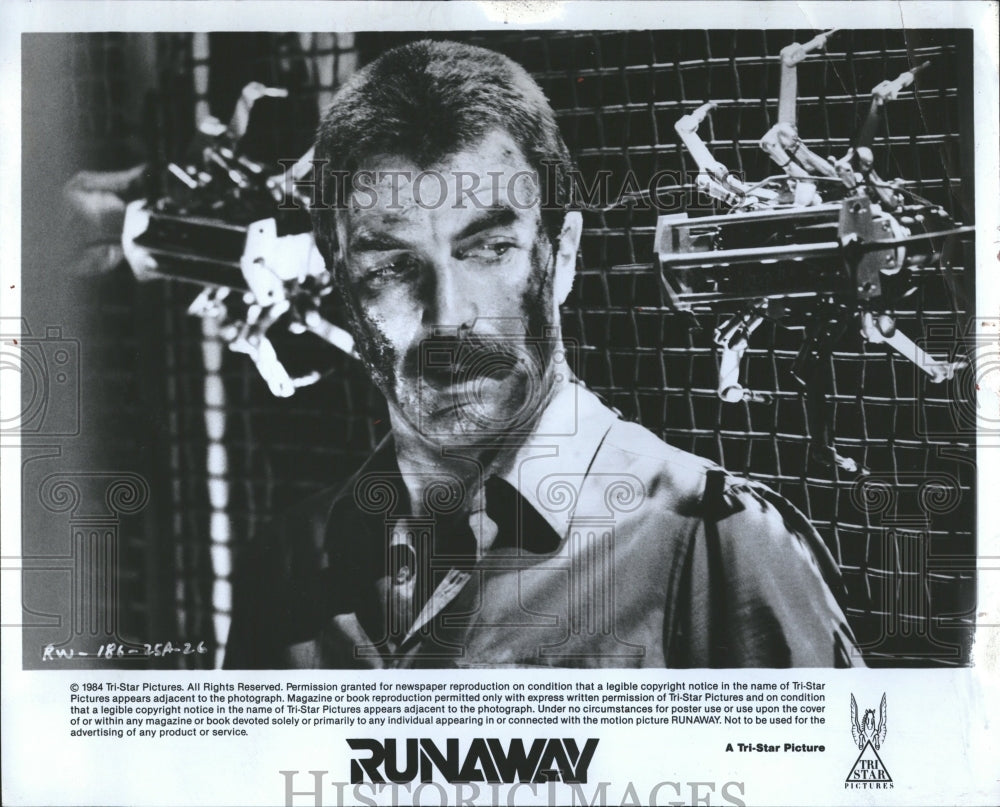 1984, Tom Selleck American Actor Runaway - RRV39185 - Historic Images