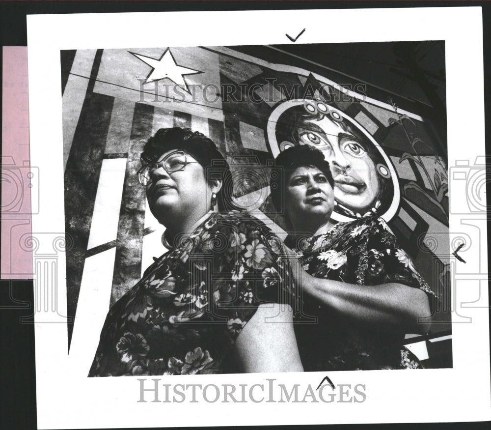 1990 Press Photo Hispanic Workers Rights Holland - Historic Images